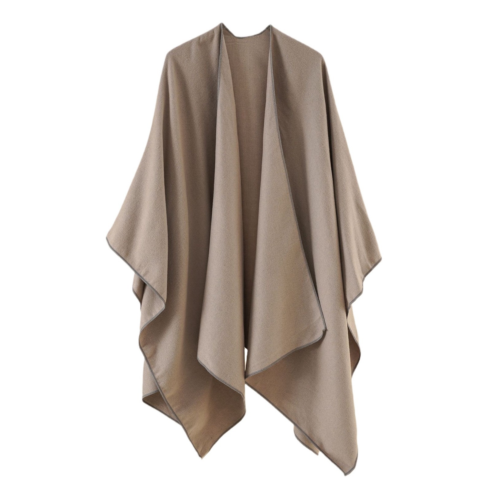 2022 nuevo chal de cachemira cálido cabo simple color sólido moda sala de aire acondicionado chal para mujeres otoño e invierno