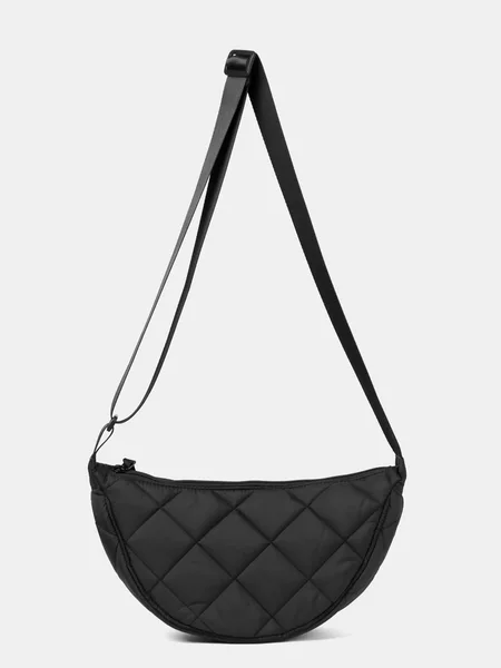 High-end Sense Bag Women's Large Capacity 2024 New Autumn and Winter Fashionable Niche Nylon Shoulder Crossbody Bag Dumpling Bag