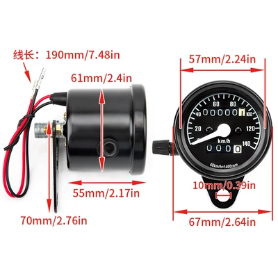Factory direct motorcycle tachometer