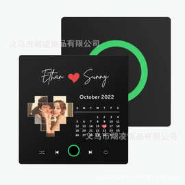 欧美音乐冰箱贴亚克力音乐相框diy歌手明星情侣照片个性化图片精