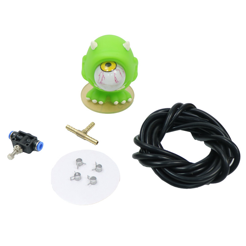 Modificación del coche Zombie Turbo eye-popping muñeca de descompresión Big Eye muñeca Turbo Booster reloj decoración adornos