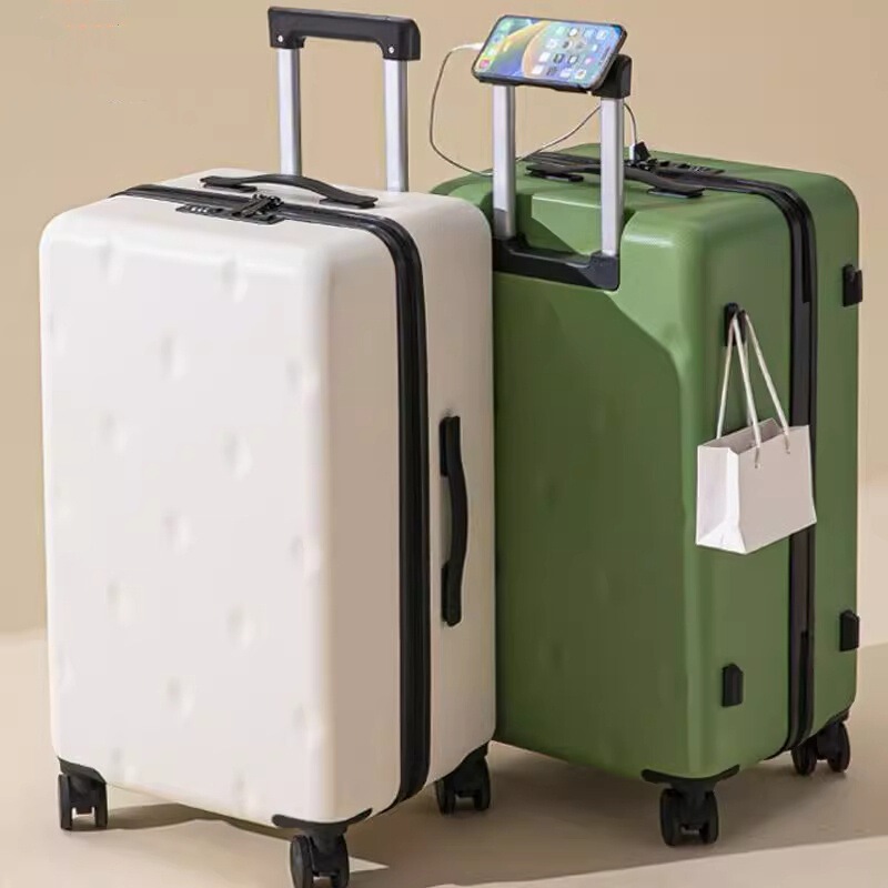 New Suitcase Trolley Case 20inch Boardable Women's 24inch 26inch Large Capacity Suitcase Men's Ultra-Light Password Box