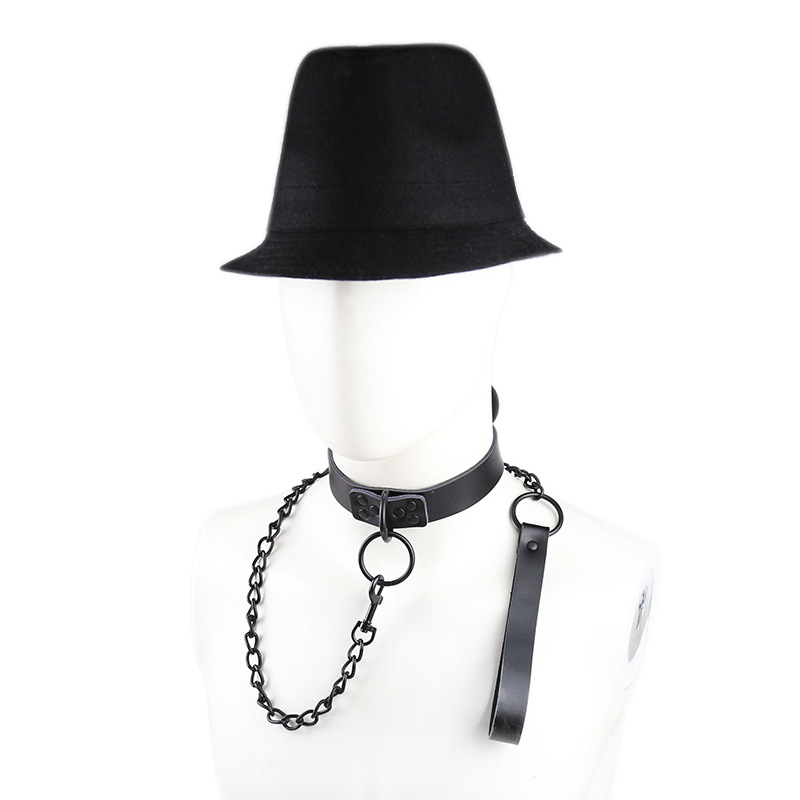 Productos de Novedad para Adultos en Oferta: Collar de Cuero, Correa de Tracción para Perros de PU, Juguete Sexual de Cuero Alternativo para Coqueteo