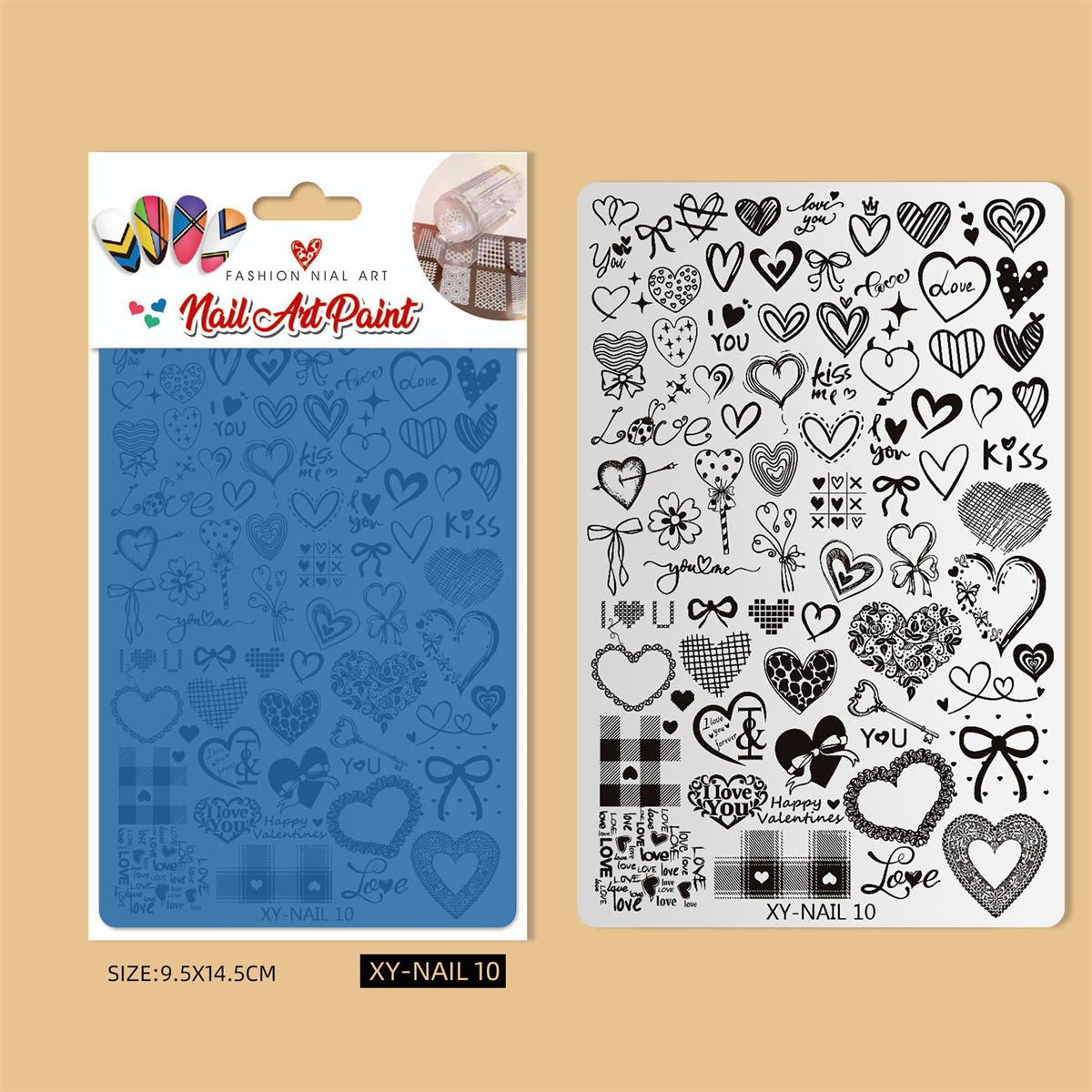 XY-NAIL de placa de acero 10