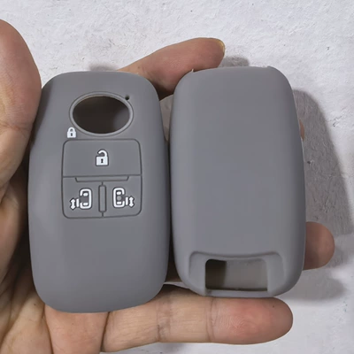 car key silicone case — Car Keys - 4-key-gray