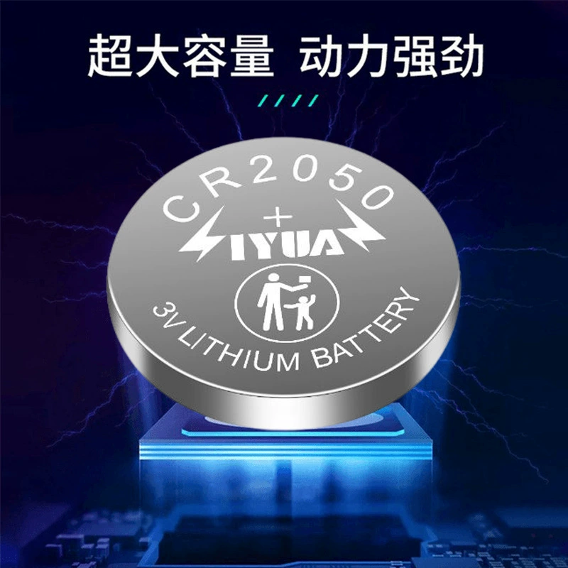 Кнопочная батарейка CR2050 3V 350mAh большой емкости небольшой разряд навигационный чип электроника