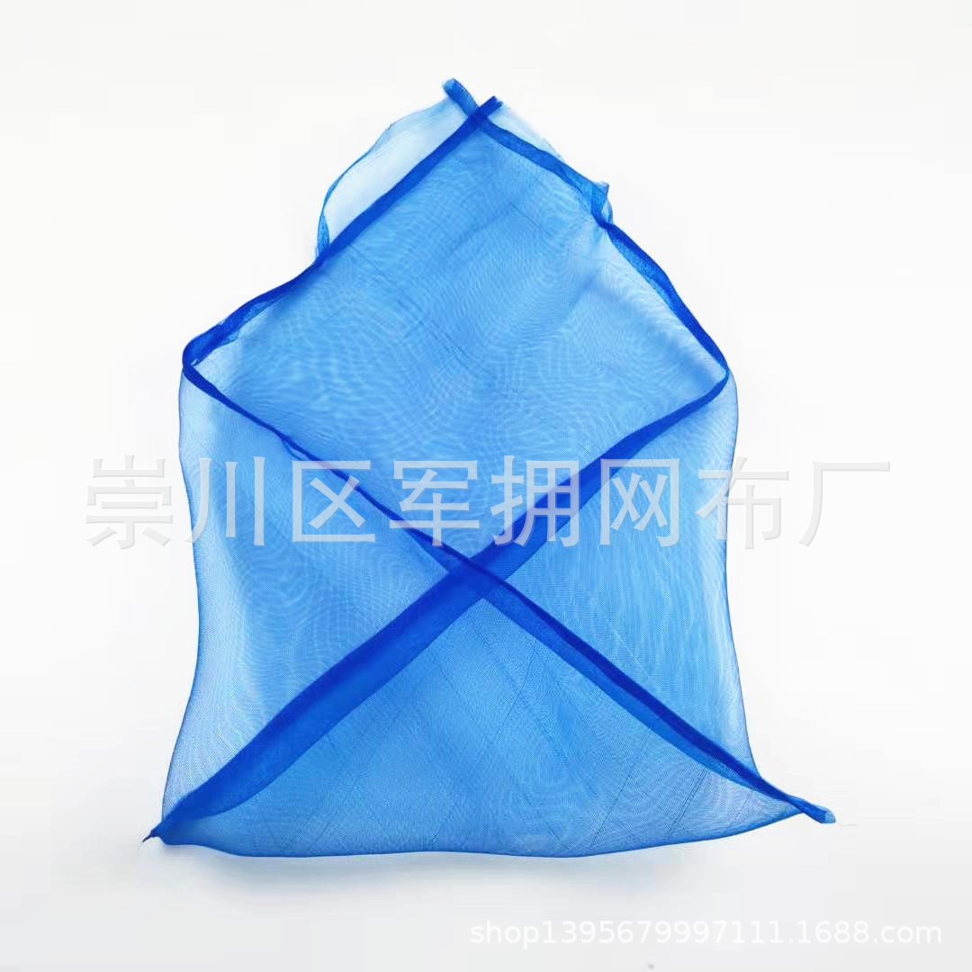 【现货】75斤装大闸蟹网袋海鲜水产螃蟹塑料包装束口52#编织袋