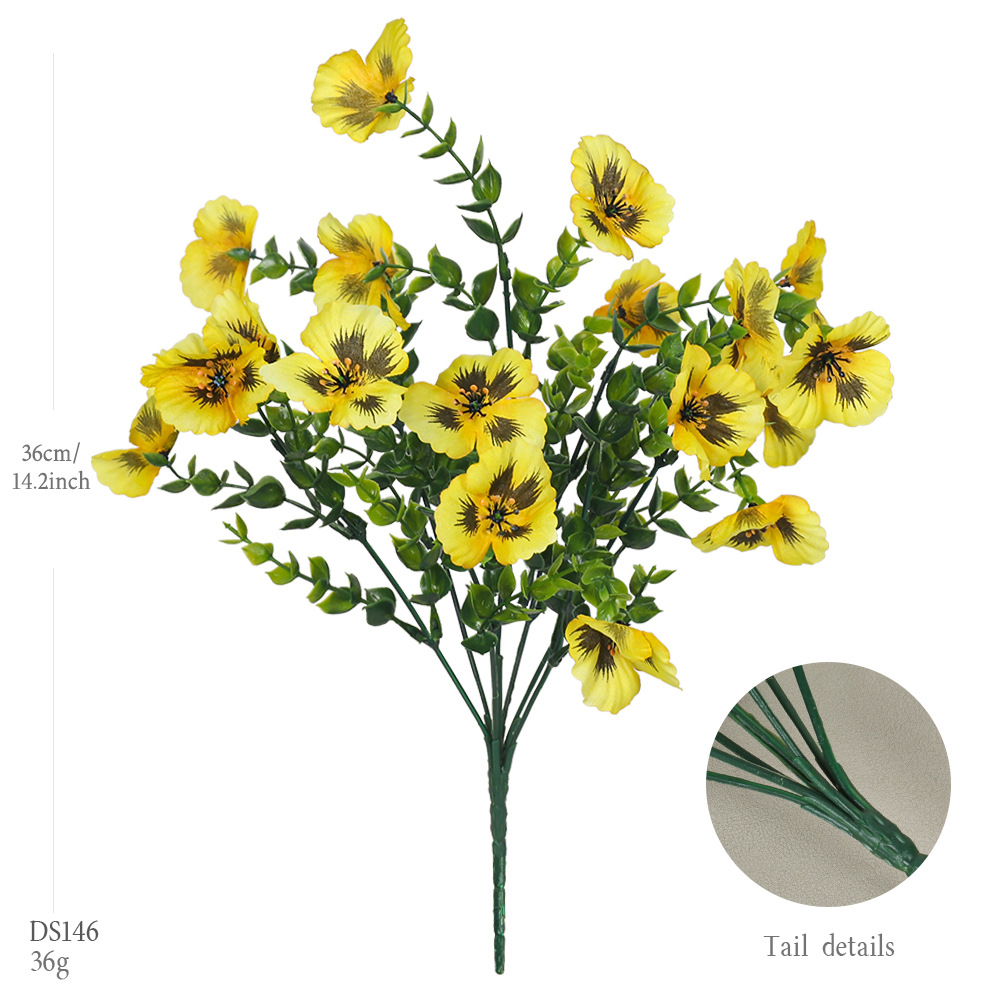 DS146-노란 봄 팬지