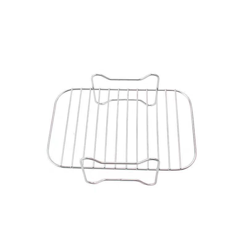 Accesorios para freidora de aire, rejilla doble de vapor y parrilla universal