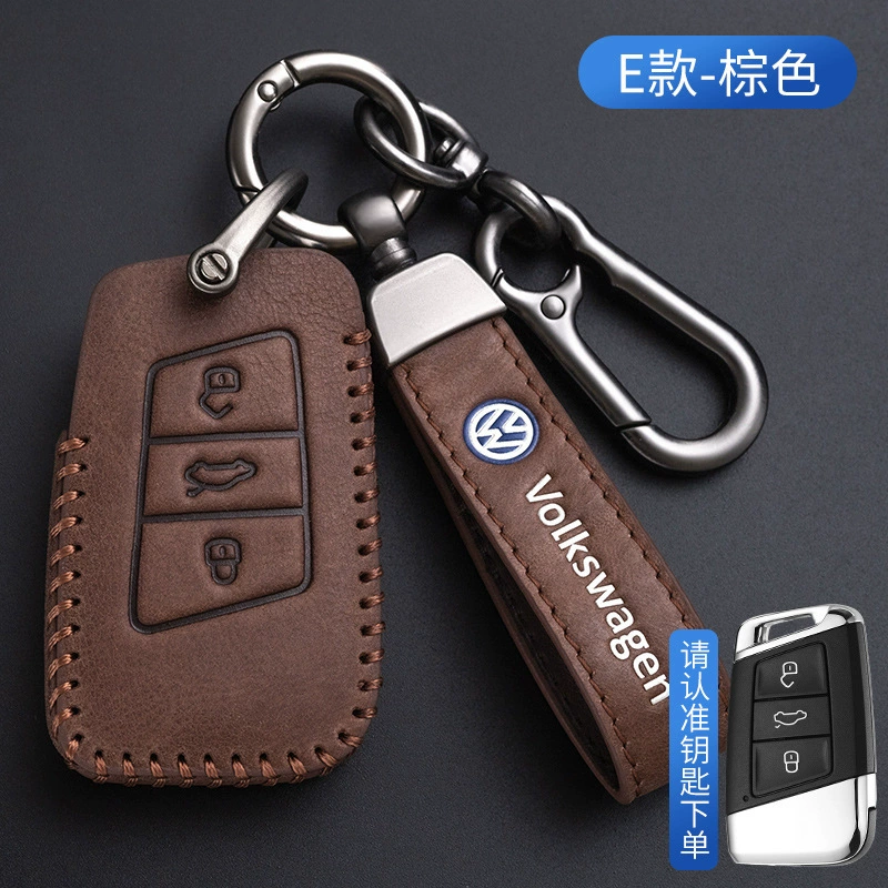 Поддержка/Совместимо с Volkswagen Langyou Ge Lingdu Tan Yue Tu Tu Guan Polo Tuyue Golf 7/8 кожаный чехол для ключа
