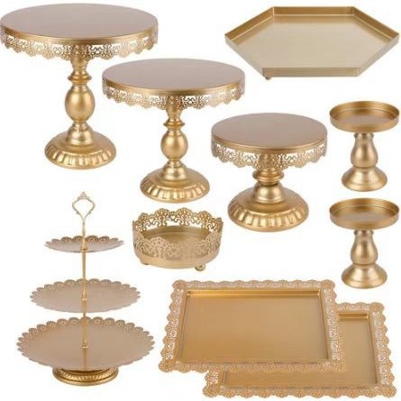 Soporte para pasteles Decoración de mesa de postres de cumpleaños Decoración de fiesta de cumpleaños Soporte de exhibición Mesa de postres Decoración de suministros transfronterizos