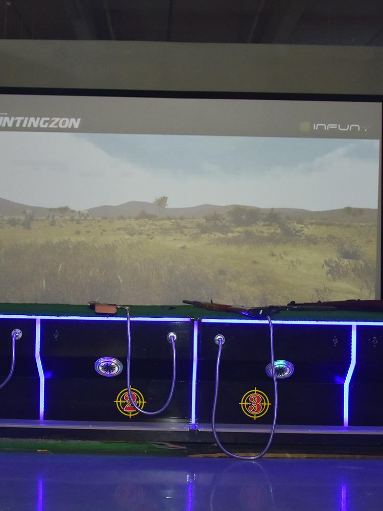Centro de Experiencias de Tiro con UFO a Gran Escala, Deportes Digitales, Entretenimiento Comercial, Equipos Competitivos, Interacción Inteligente Interactiva