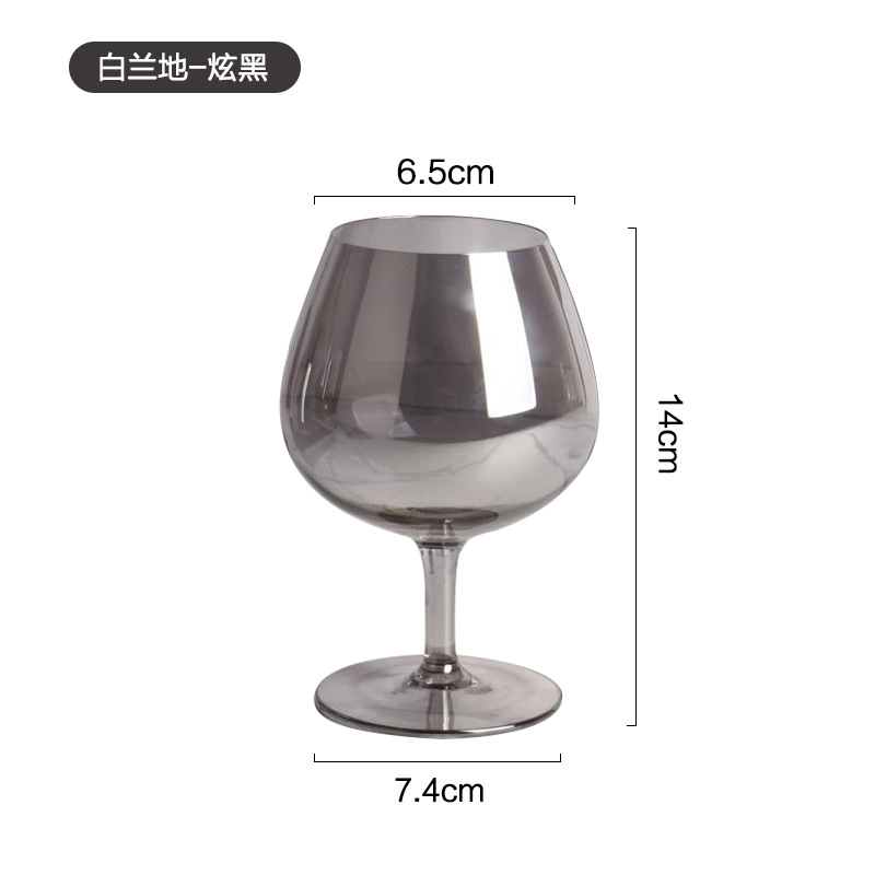 Bar VIP exclusiva copa de vino Luz de lujo de gama alta VIP vino conjunto blanco copa de vino cóctel copa de vino tinto traje de copa de vino