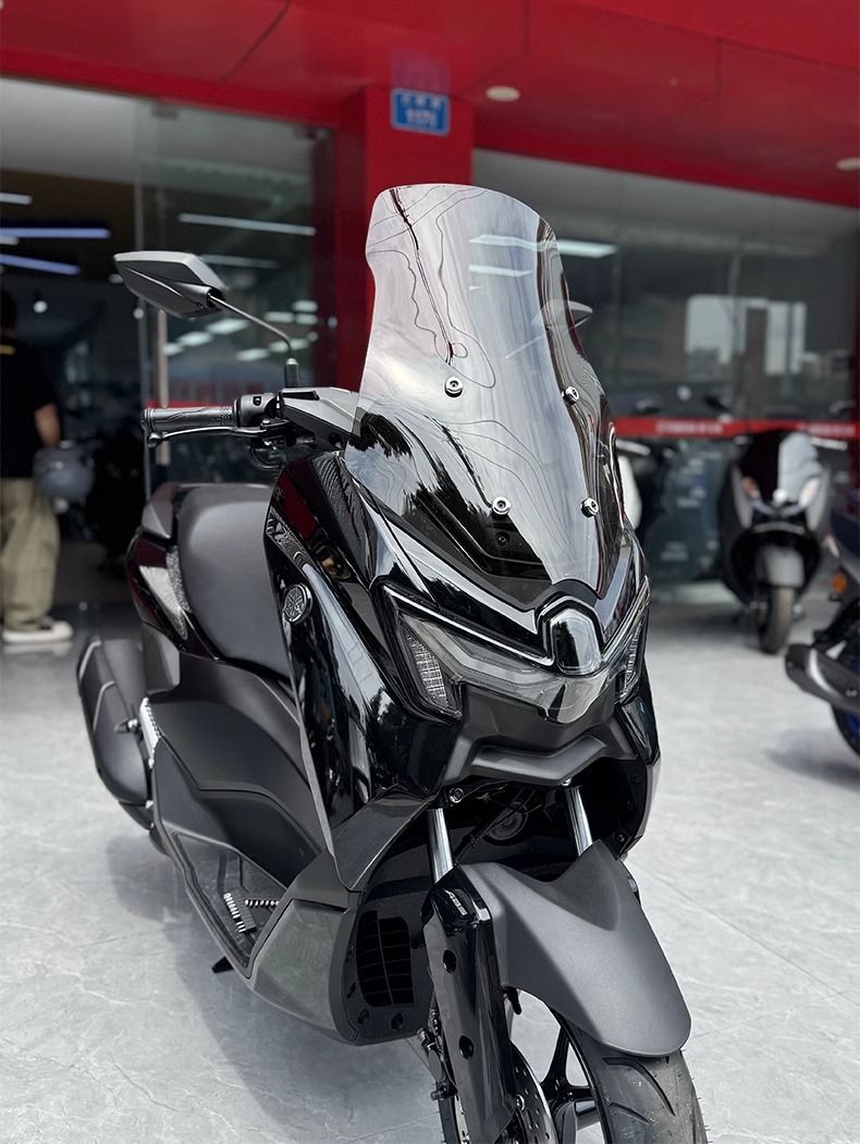 Suitable for Yamaha 25 Models Nmax155 Special Modified and Heightened Front Windshield 155 Front Windshield Modification Accessories