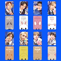 Набор фотокарт Straykids SKZ Magic School, двусторонние 54×85 мм, мелованная бумага, 8 шт.