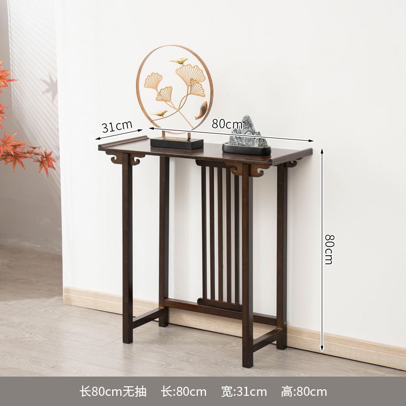 新中国式の超狭い玄関テーブルはテーブルの花棚の置物棚の客間のプロジェクトの端景台の玄関棚の狭いタイプです。|undefined