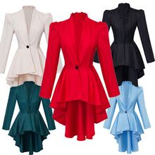 文艺复兴服装女士蒸汽朋克中世纪燕尾服哥特式维多利亚复古衣服