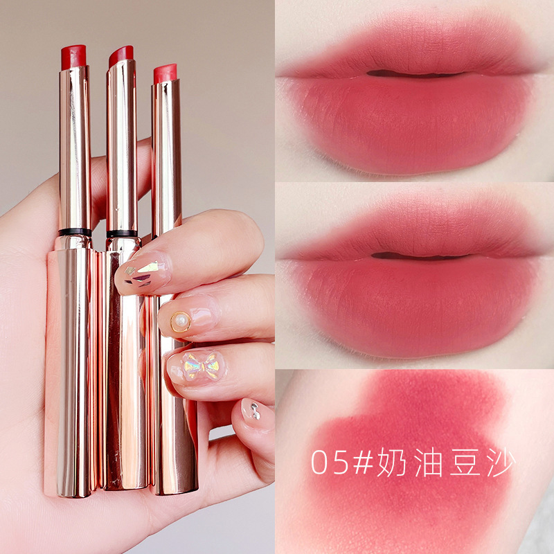 Beauty Products Cross-Border: Small Tube Moisturizing Lipstick, 6 Colors Available, Soft and Bright Lip Gloss Beauty Products Cross-Border: Small Tube Moisturizing Lipstick, 6 Colors Available, Soft and Bright Lip Gloss