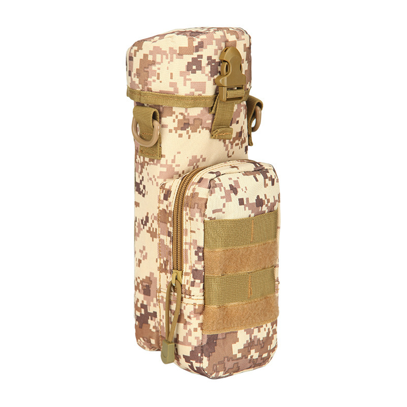 En stock al por mayor deportes al aire libre botella de agua bolsa crossbody bolso de la cintura molle montaje bolsa táctica multifuncional botella de agua bolsa de cintura