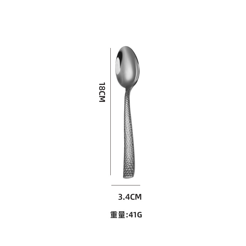 Dessert spoon-silver