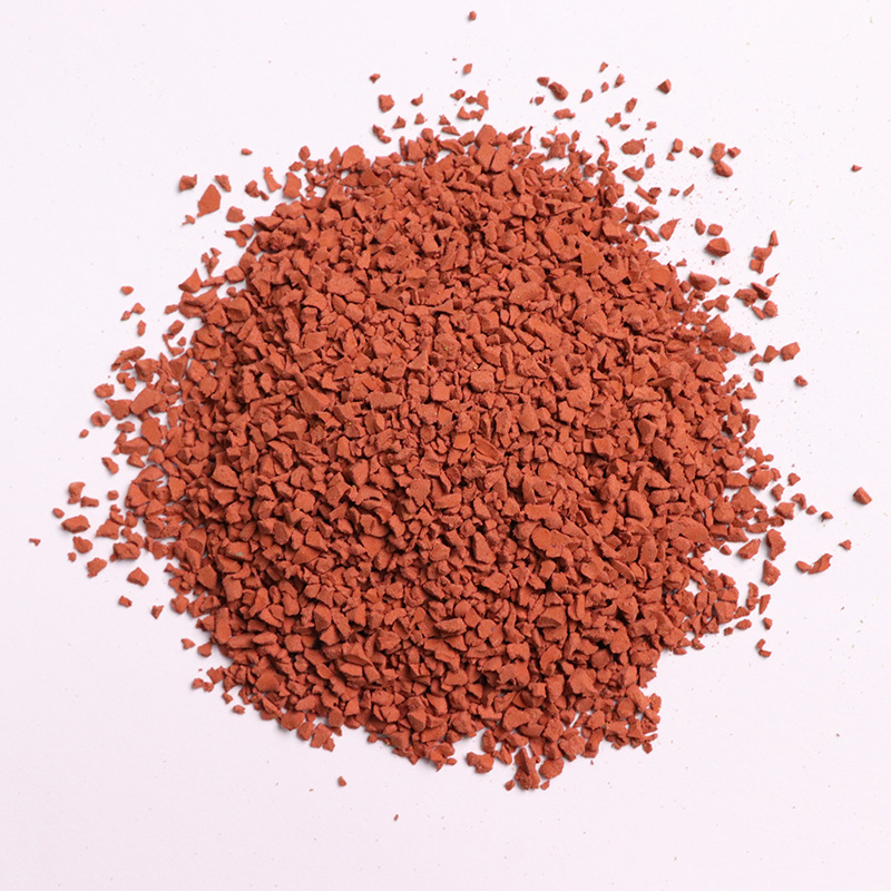 塑胶跑道epdm颗粒体育场运动地胶材料epdm球场彩色橡胶打底颗粒