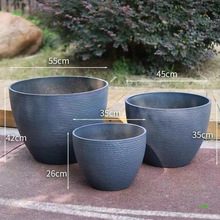 漆扇缸花盆款工具染缸缸遗漆漂漆塑料扇盆水缸非颜料水缸无孔花盆