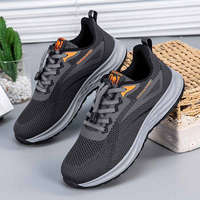 Otoño y invierno cómodos zapatos casuales para caminar, zapatos de madres de moda, zapatos transpirables, zapatos para personas mayores, zapatos deportivos para hombres image 8