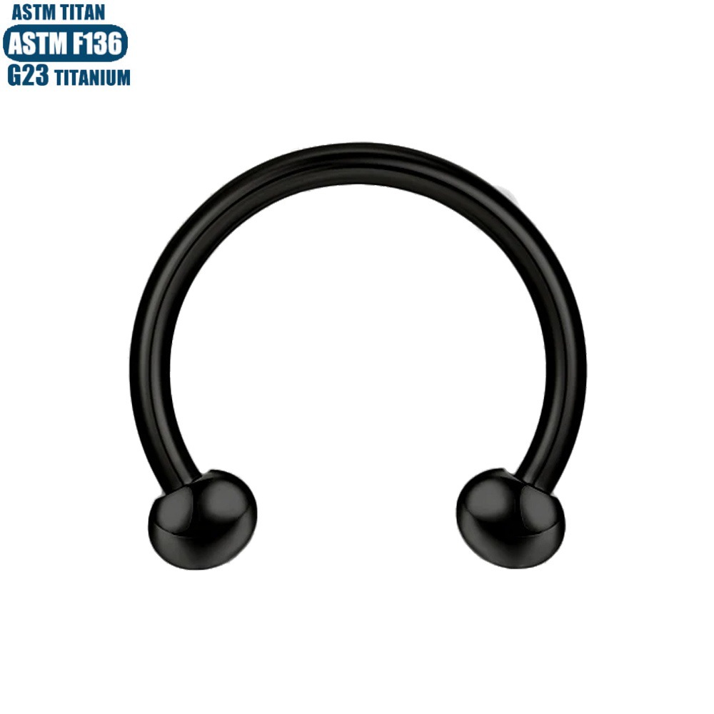 Pointed titanium steel lip stud product view