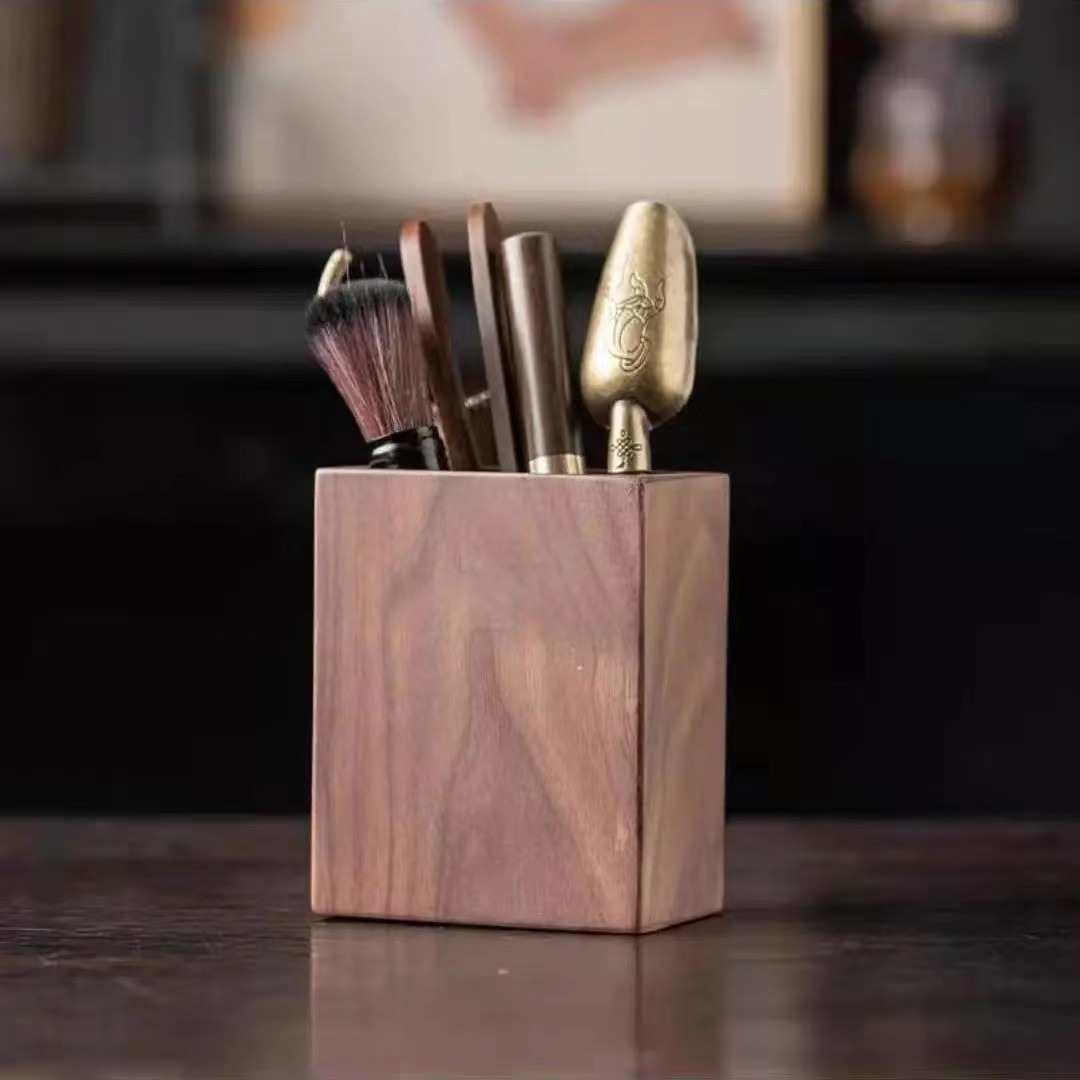 Ceremonia de té transfronteriza de nuez seis caballeros kung fu accesorios de suministros de té herramientas de preparación de té paquete de cucharas de té