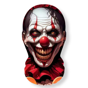 Factory wholesale full face headgear clown horror props Halloween party dance full face headgear scary mask