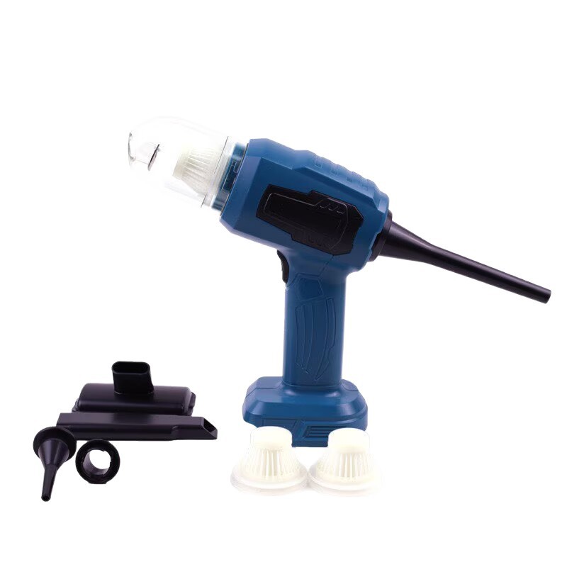 Export-grade lithium battery vacuum cleaner, portable handheld dual-use car electric vacuum cleaner for vacuuming and blowing