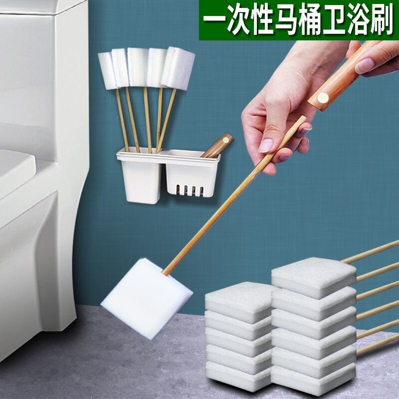 Disposable Toilet Brush for Cleaning Without Dead Corners, Smart Toilet Brush for Home Bathroom Descaling and Cleaning