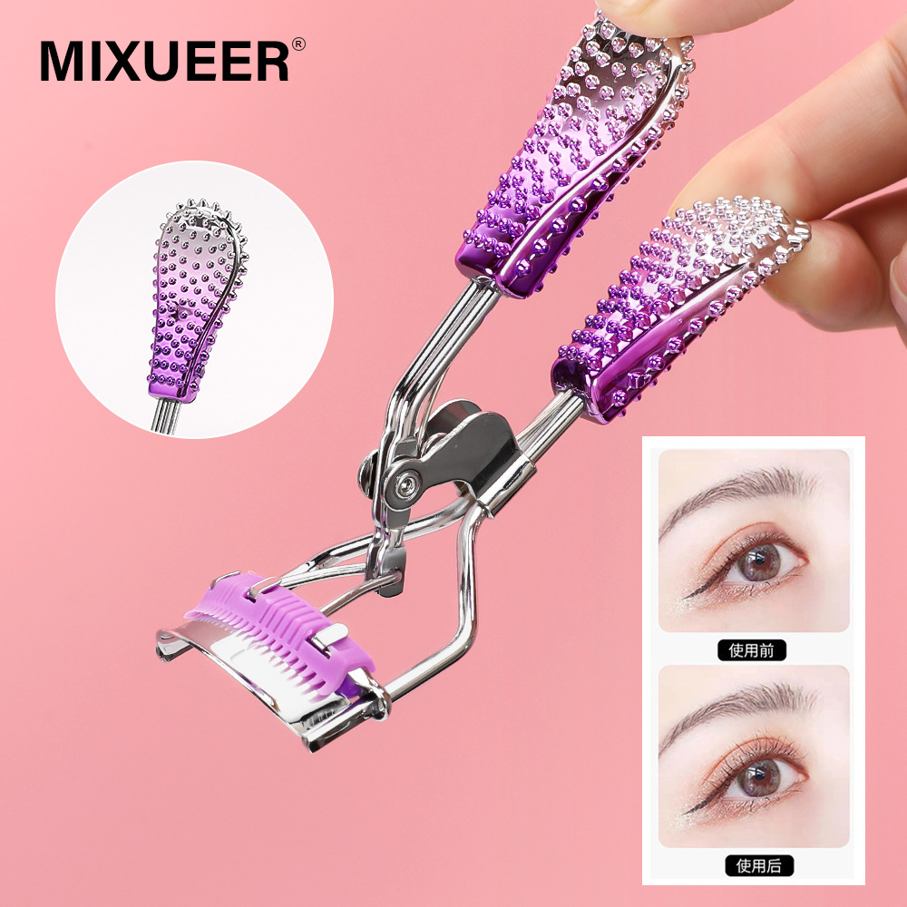Rizador de Pestañas Gran Angular Portátil para Maquillaje de Ojos