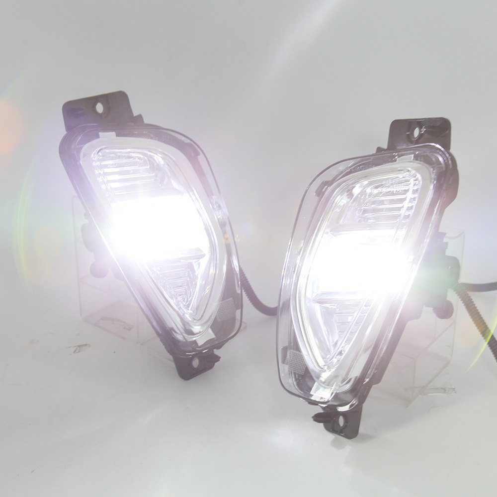 Adecuado para 20-21-22 Ford Ruiji Luces de conducción diurna Luces antiniebla Luces de conducción diurna Ruiji ESCAPE LED
