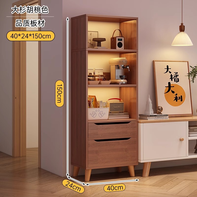 书柜现代简约立柜家用书架落地置物架客厅储物柜小窄柜防尘陈列柜|undefined