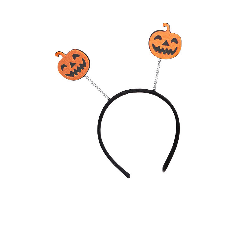 Halloween transfronterizo anillo de cabello personalidad extraña calabaza de alto nivel accesorios accesorios de vestir joyas especiales de cabello