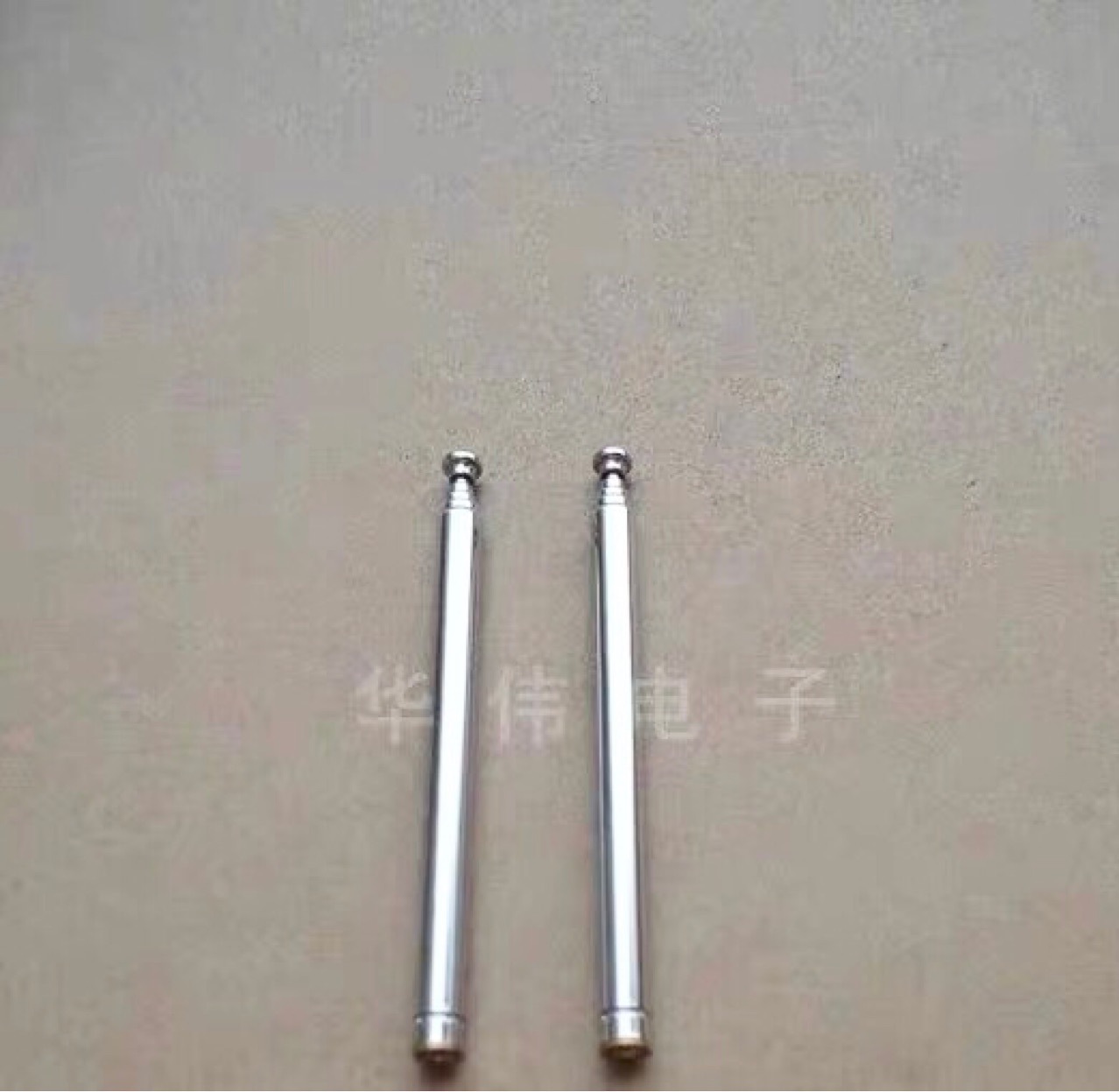 伸缩天线拉杆天线5248-5节/内牙M2.5电视机天线收拢56展开长178M