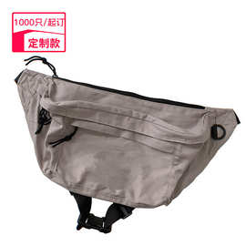 欧美大容量单肩斜跨包 休闲户外登山包 那是多功能旅行腰包定制