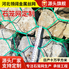 包塑宾格网固堤绿滨垫铅丝石笼网卷防汛河道包塑石笼网箱厂家定制