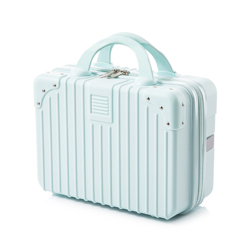 Estuche cosmético japonés con regalo portátil mini maleta de 14 pulgadas para mujer que puede colgar equipaje
