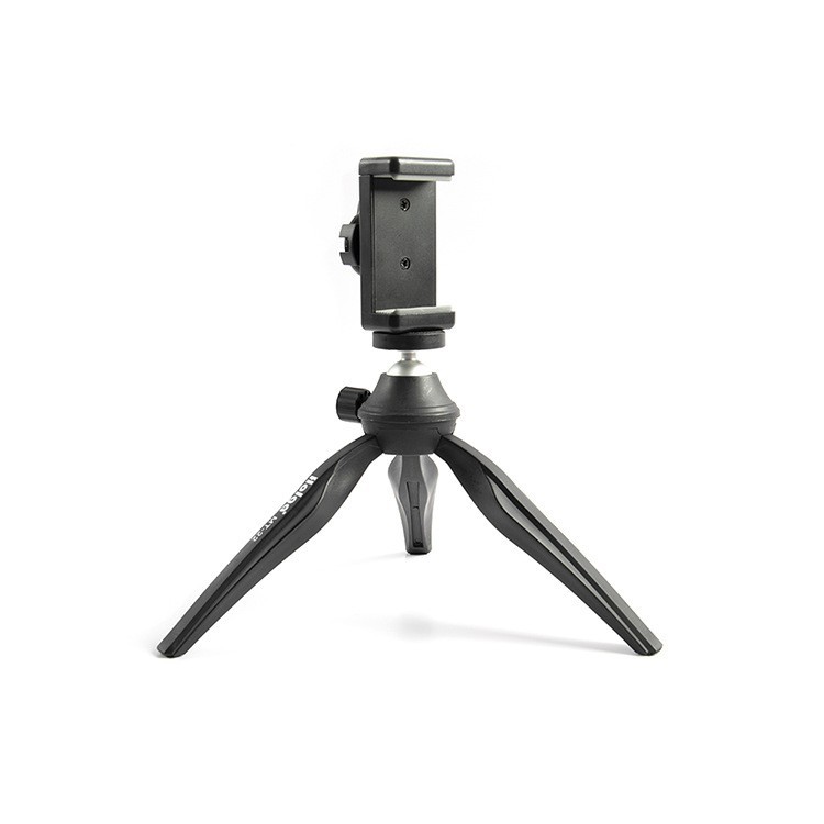 多功能塑料桌面迷你三脚架自拍直播投影仪三角架懒人手机支架
