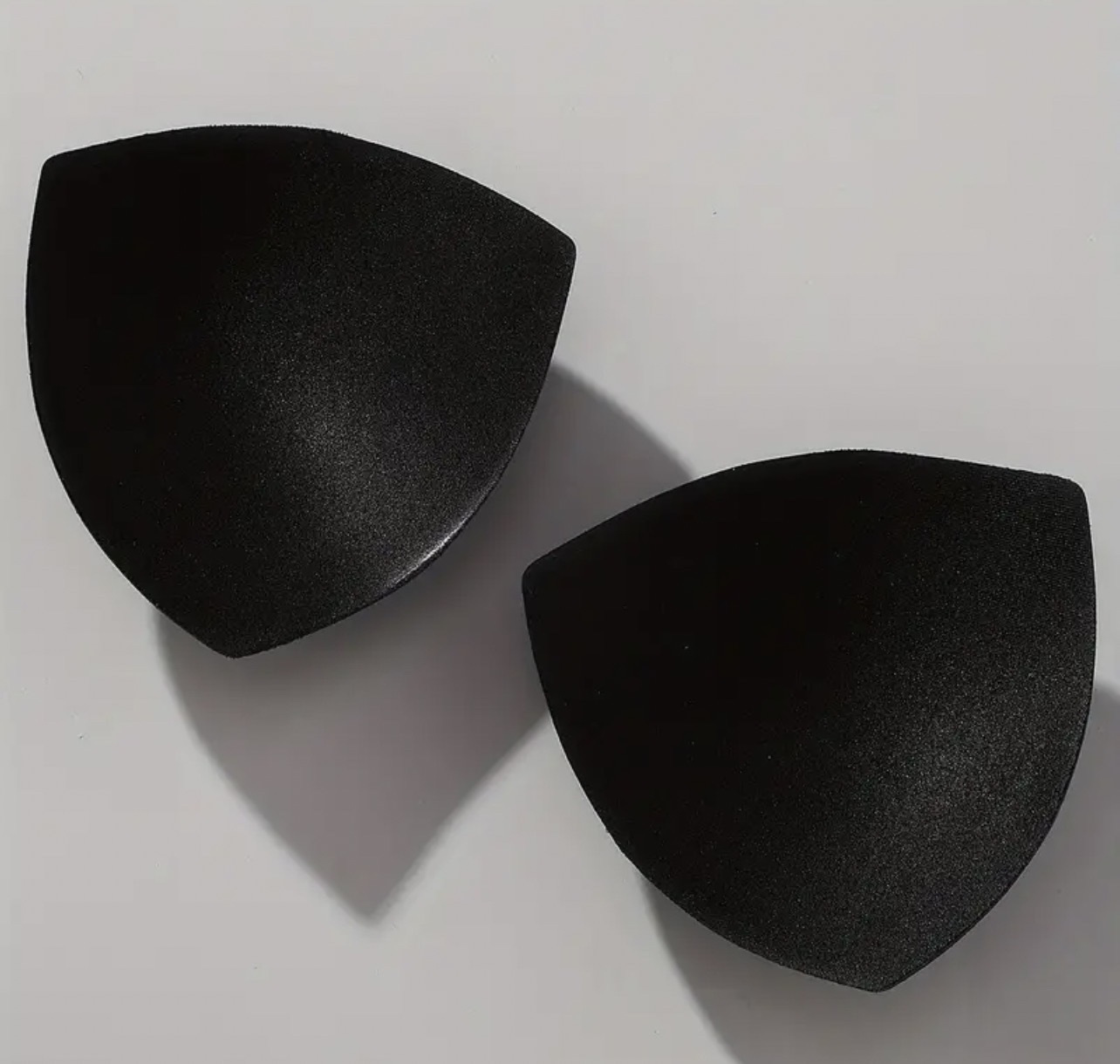 Fabricantes al por mayor almohadilla de pecho triangular de alta densidad almohadilla de pecho esponja trajes de baño cabrajes de pecho de forma de ropa interior inserción bra