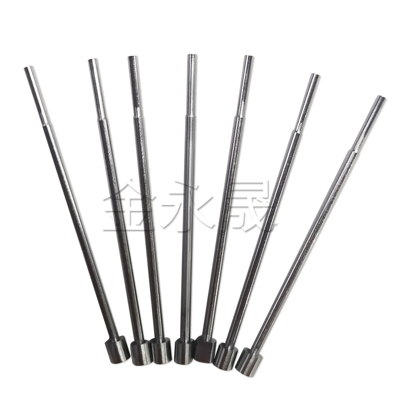 表面处理CC-CPJG模具镶针入子HASCO标准顶针电镀防腐镀铬镀锌哑光