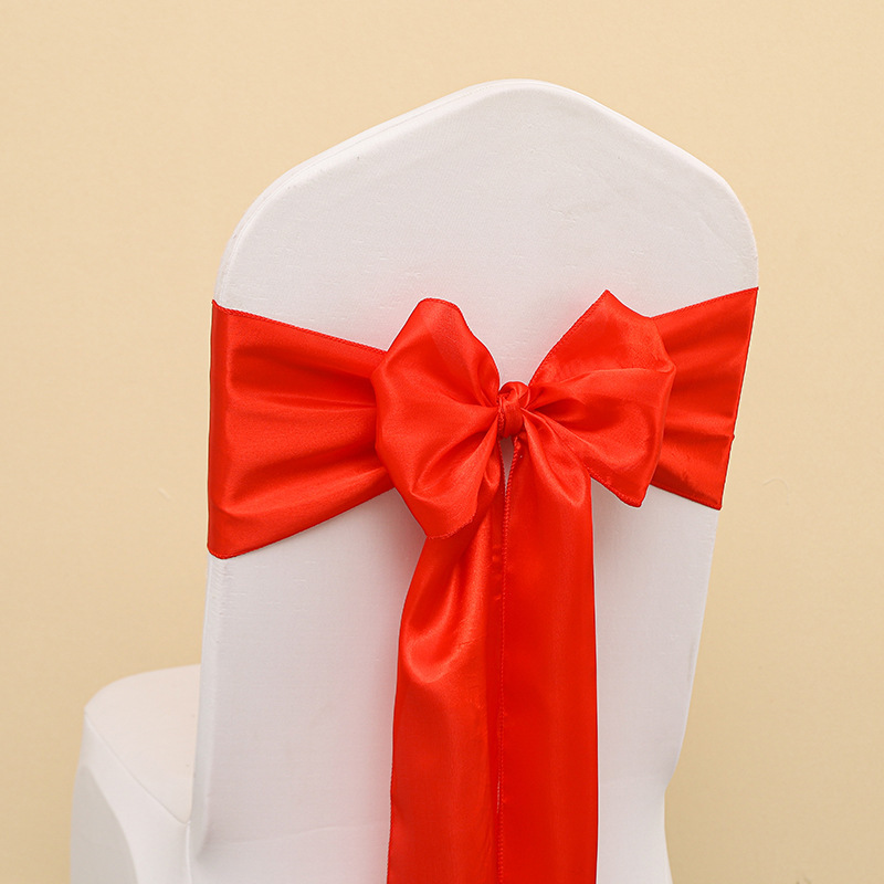 Rope de cuerda, respaldo de silla, lazo de flor, respaldo de silla, decoración de boda, banquete de boda, cinta de hotel, decoración de boda, funda de silla