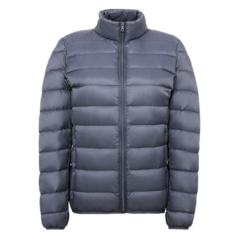 90 Кашемировый женский пуховик с воротником-стойкой, Женская Легкая короткая куртка больших размеров, однотонная простая белая куртка на утином пуху, пуховик Pinghu