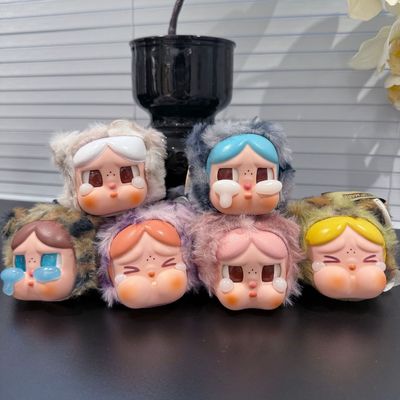 哭娃豹豹猫猫泡泡玛特拉布布盲盒潮玩手办公仔哭娃礼品物摆件跨境|ru