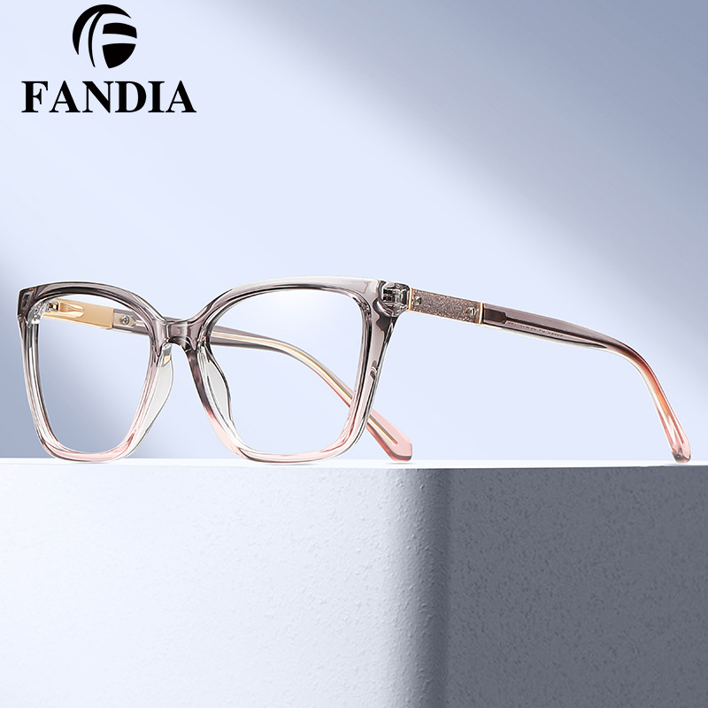 83620 fábrica nuevas gafas anti-azul ultraligeras TR90 espejo de maquillaje de estilo europeo y americano, las mujeres pueden equiparse con gafas de miopía