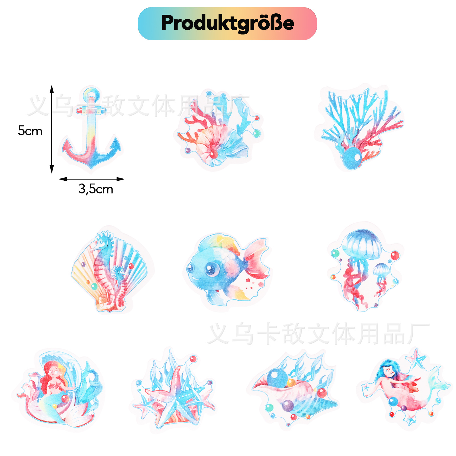 Mermaid 46 piezas/caja