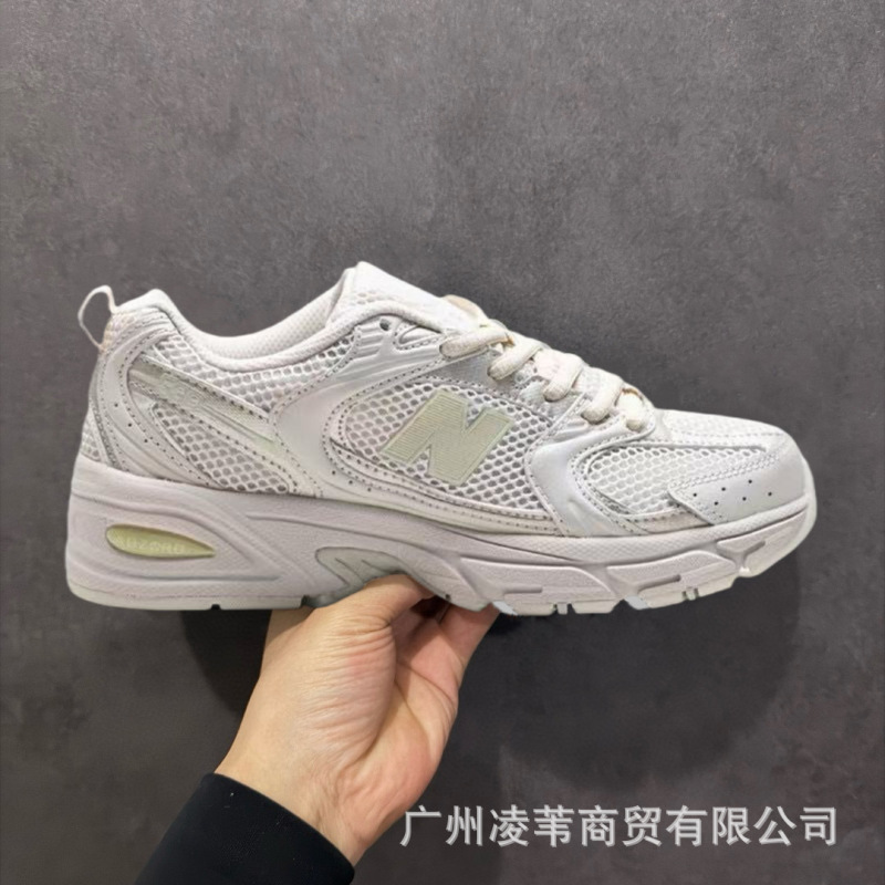 莆田純粋なオリジナル NB530 レトロシルバーダッドシューズ夏メッシュ男性と女性のカップルの靴アウトドアカジュアルスポーツシューズ|undefined