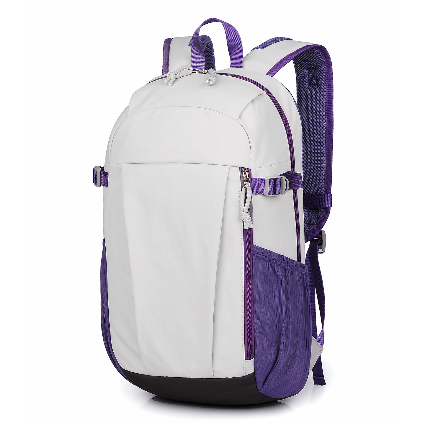 [Quality] Color-blocked hiking backpack, cross-border style, portable travel backpack, outdoor sports hiking bag with logo printing.